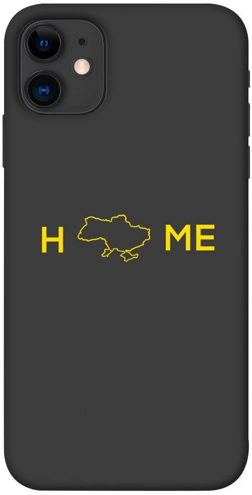 

TPU чехол накладка на IPhone 11 патриотический с принтом ТПУ Чехол бампер для iPhone 11, Графит