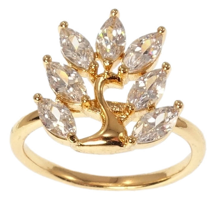 

Кольцо Xuping Позолота 18K "Павлин" р.18,18.5