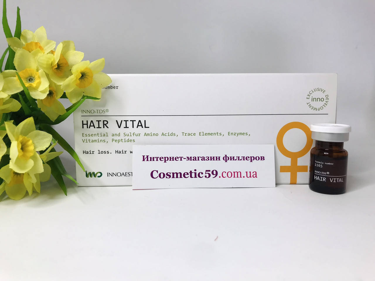 

Innoaesthetics Hair Vital (Хеир Витал) Терапия женской алопеции, 2.5 мл