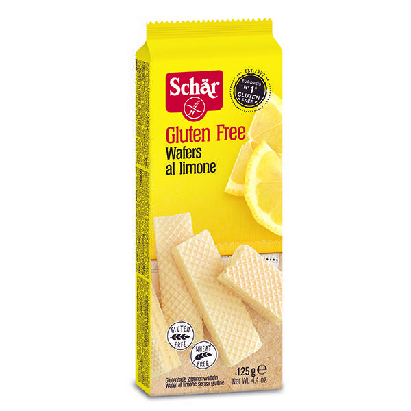 

Вафли лимонные Dr.Schar Wafers al limone, 125 г
