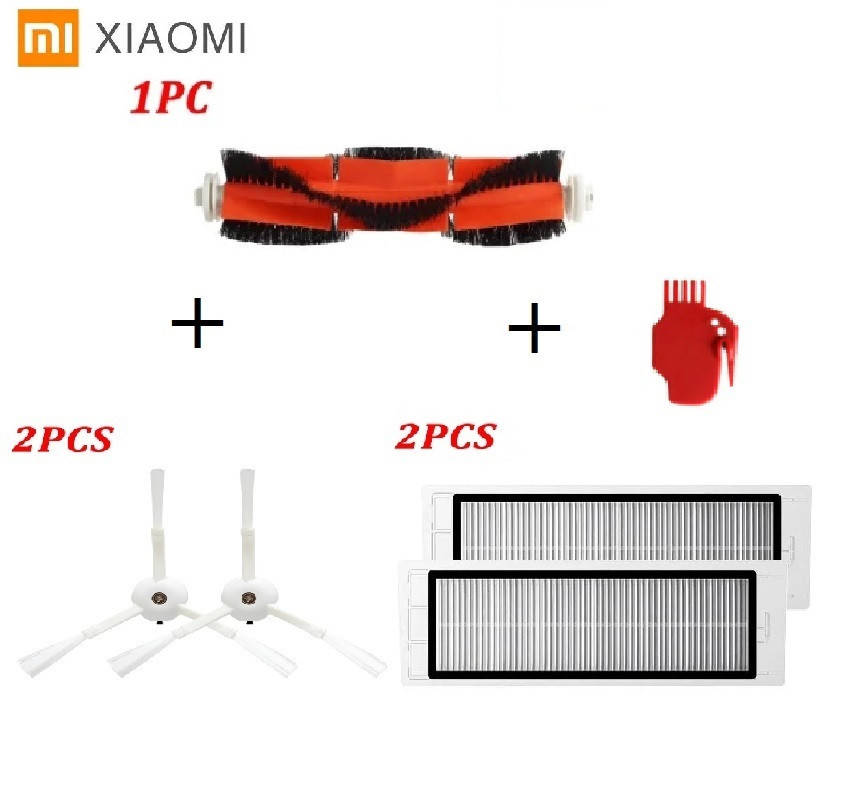 

Комплект для робота-пылесоса Xiaomi Mijia / RoboRock S50 S51 S55 S5 Max S6 E20 C10 Xiaowa