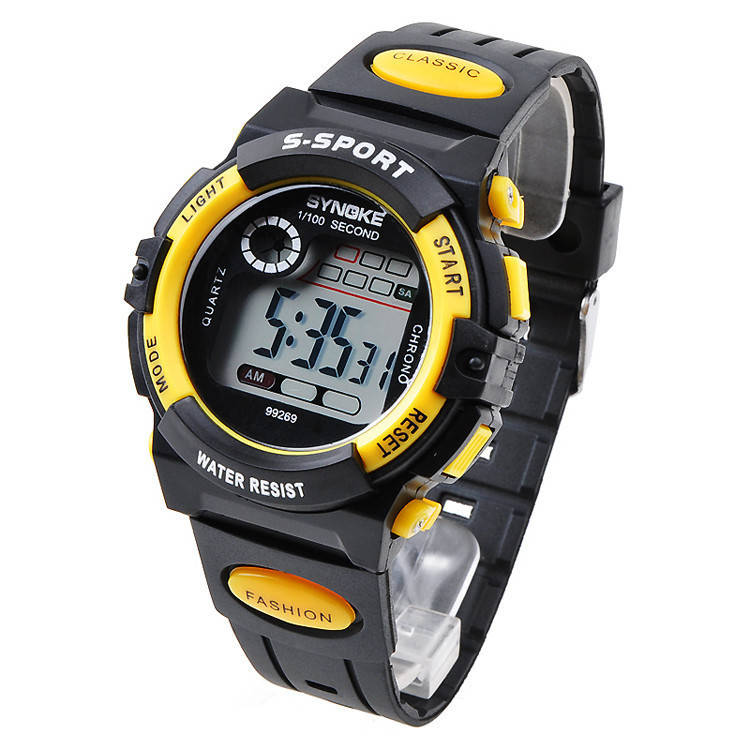 

Часы мужские наручные S- SPORT yellow