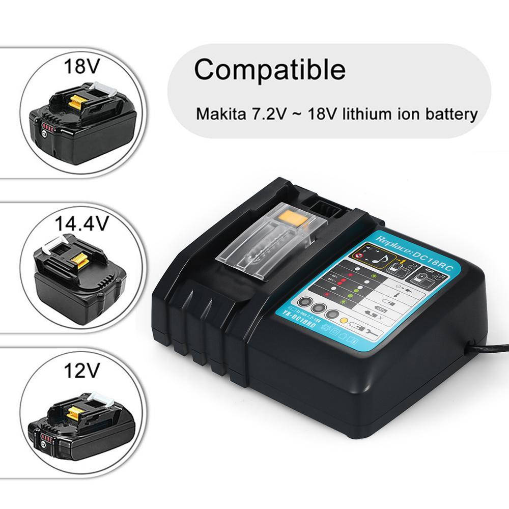 

Зарядное устройство быстрой зарядки Makita DC18RC