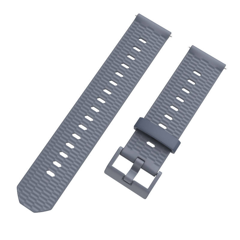 

Ремешок BeWatch Wave для Xiaomi Amazfit Bip Серый (1011804)