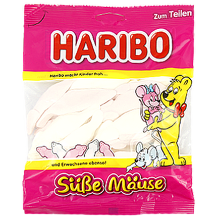 

Желейки Харібо солодкі мишки Haribo sube mause 200g (Код : 00-00012376)