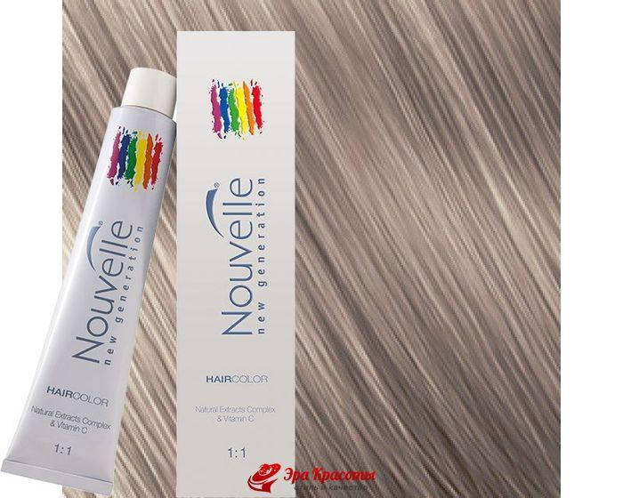 

Крем-краска для волос 8.1 Светло-пепельный русый Nouvelle Hair Color, 100 мл