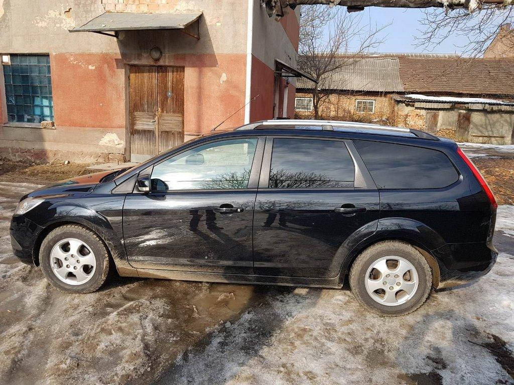 

Рейлинги алюминиевые (Caravan, хром) Ford Focus II 2008-2011 гг. RSA Рейлинги Форд Фокус 2