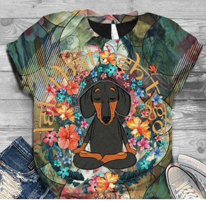 

Блузка женская собачка