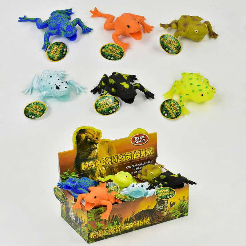 

Детская игрушка Игрушка-антистресс Лягушки 7429 (36/2) /ЦЕНА ЗА БЛОК/ 18 шт. в блоке