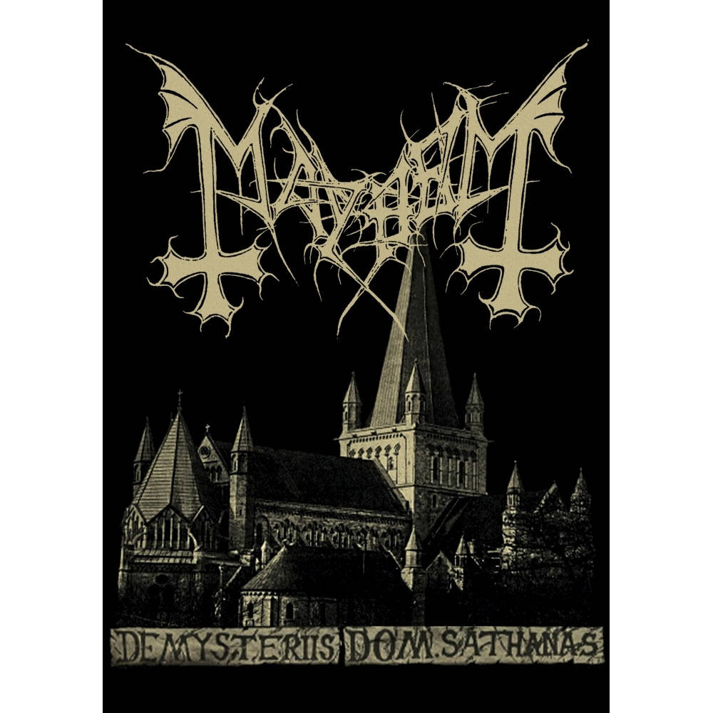 

Плакат Mayhem "De Mysteriis Dom Sathanas"