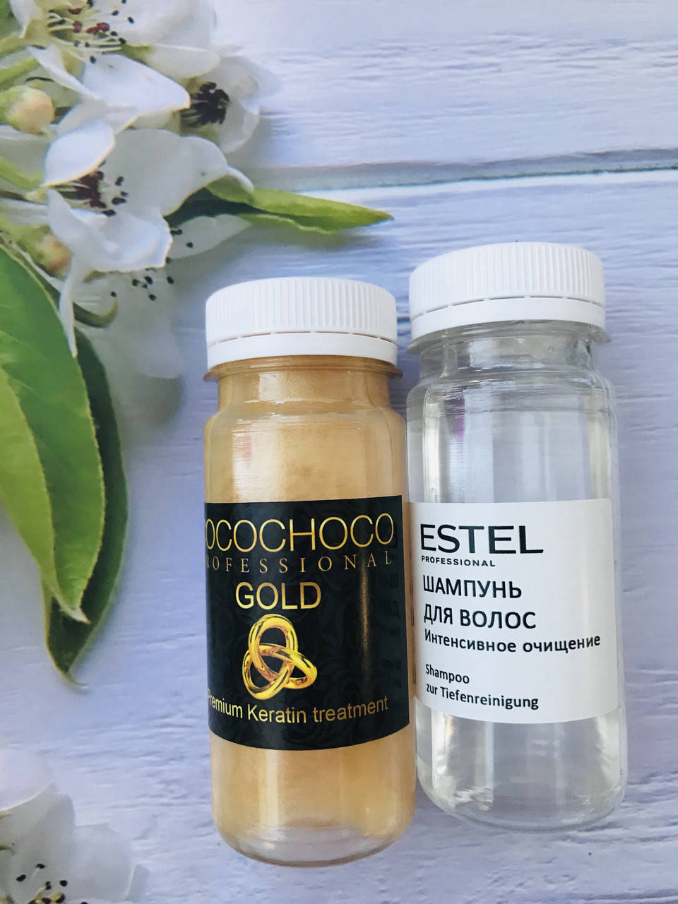 

Мини набор Cocochoco Gold 100мл и шампунь 100мл глубокой очистки Estel