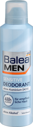

Дезодорант аэрозольный мужской Balea men Sensitive