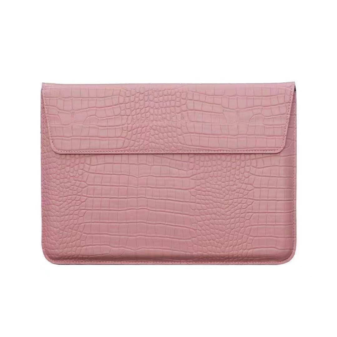 

Чехол-конверт для MacBook 13.3" Case Fashion Leather Pink, Розовый