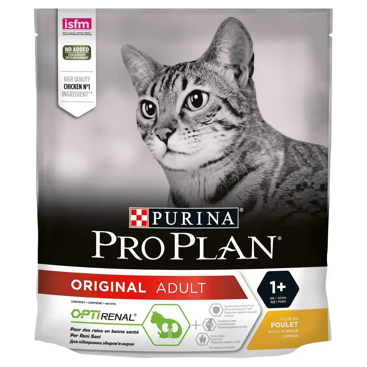 

Сухой корм для взрослых кошек Purina Pro Plan Original Adult Chicken 400 г (курица)