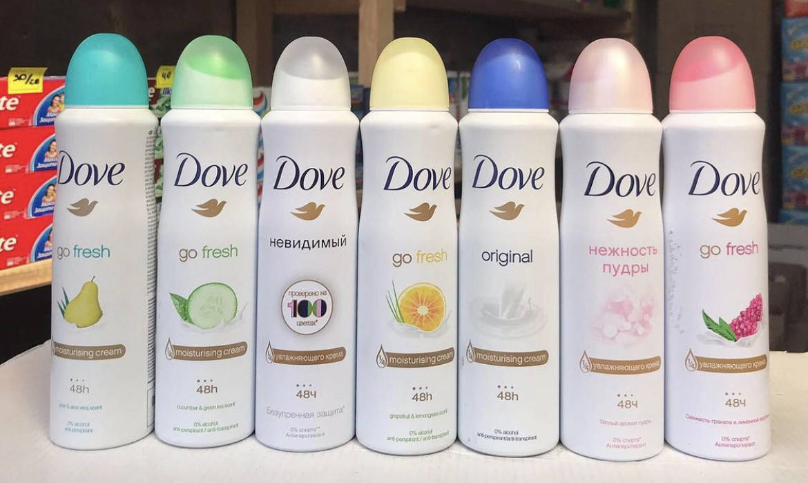 

Антиперспірант-спрей Dove, жіночий, 150 мл