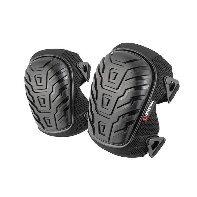 

Наколенники защитные, противоскользящие накладки из ПВХ, ткань 600D, гелевые подушки, неопреновые ремни