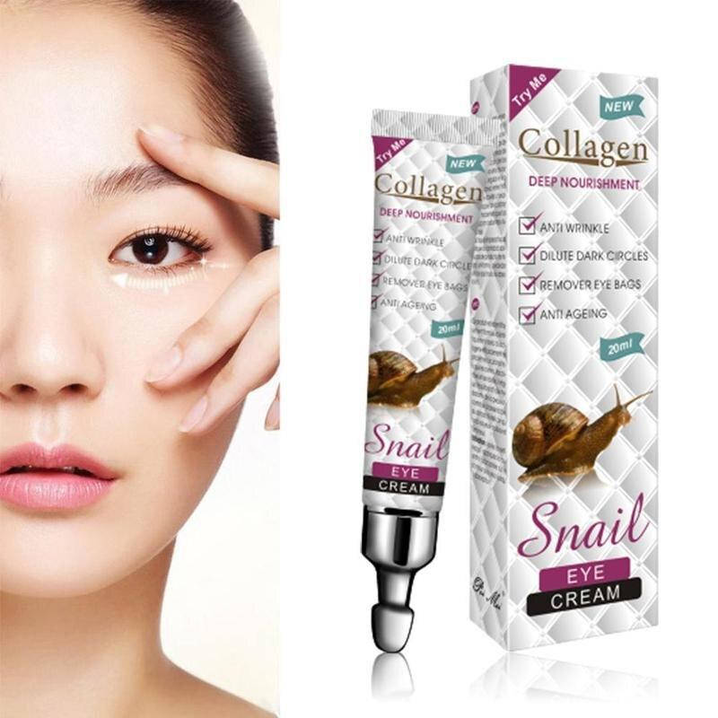 

Крем для кожи вокруг глаз с муцином улитки Snail Collagen 20гр