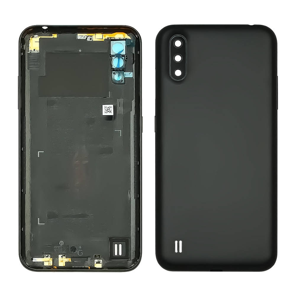 

Задняя крышка для Samsung A015 Galaxy A01 (2019) чёрная, Черный