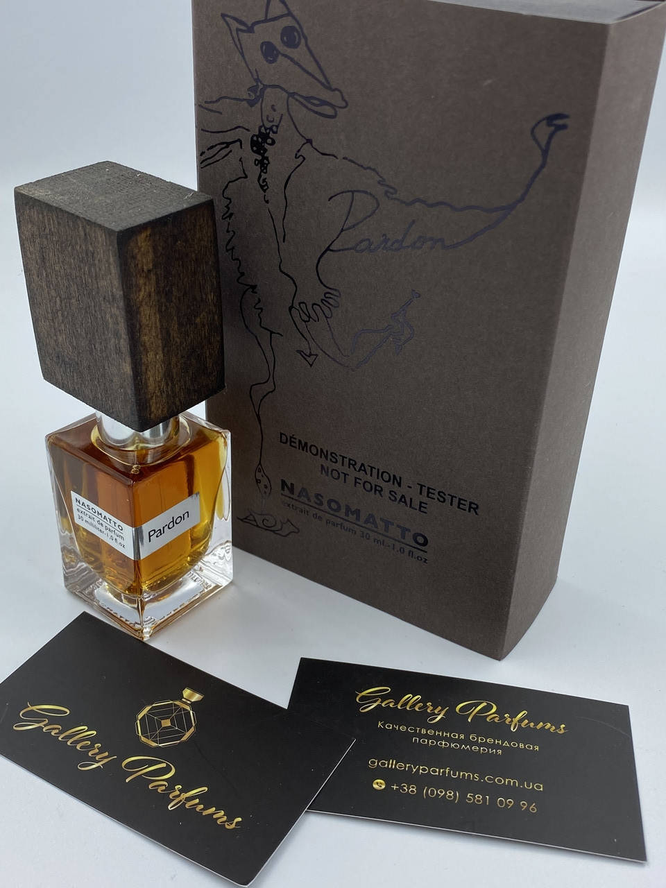 

Тестер NASOMATTO PARDON extrait de parfum 30 ml Made in UAE
