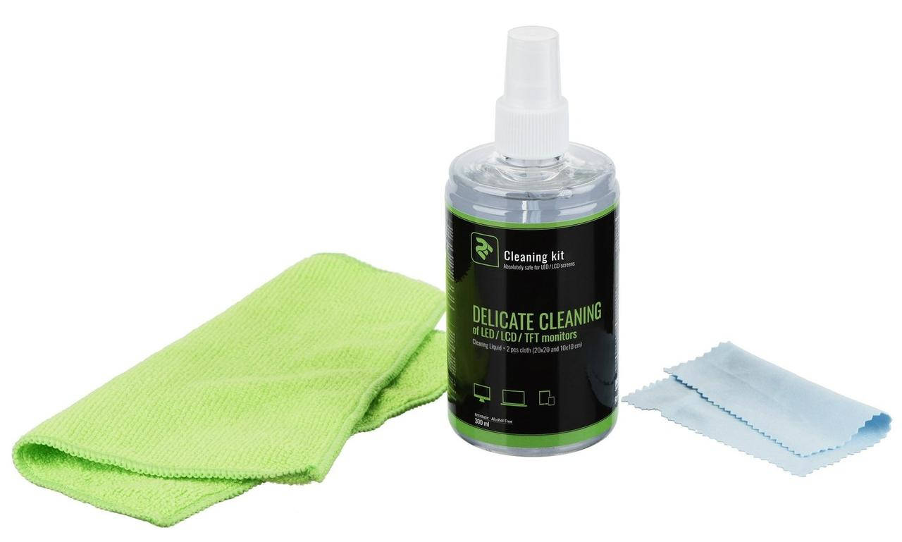 

Набор для чистки 2E 300ml Liquid for LED/LCD+2 салфетки 20X20 10X10 см (2E-SK300L)