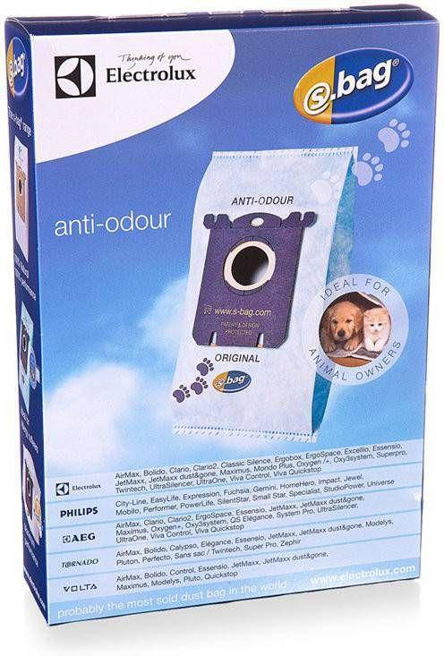 

Набор мешков (4шт) E203S S-BAG Anti-Odour для пылесоса Electrolux 9001684597