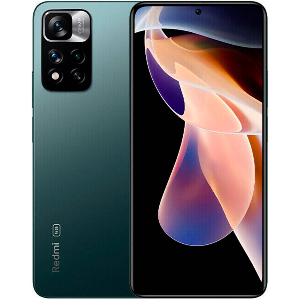 

Смартфон Xiaomi Redmi Note 11 Pro+ 5G 6/128GB (Forest Green) Global EU [67769]