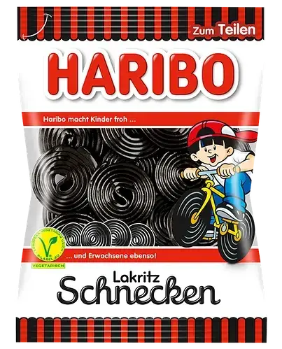 

Лакричные Желейки Haribo Lakritz Schnecken 200g