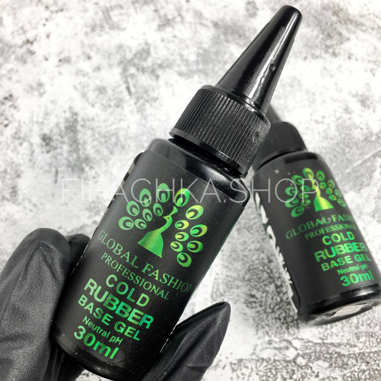 

Холодная база для гель лака Глобал (Global Fashion Cold Rubber base coat) 30 мл