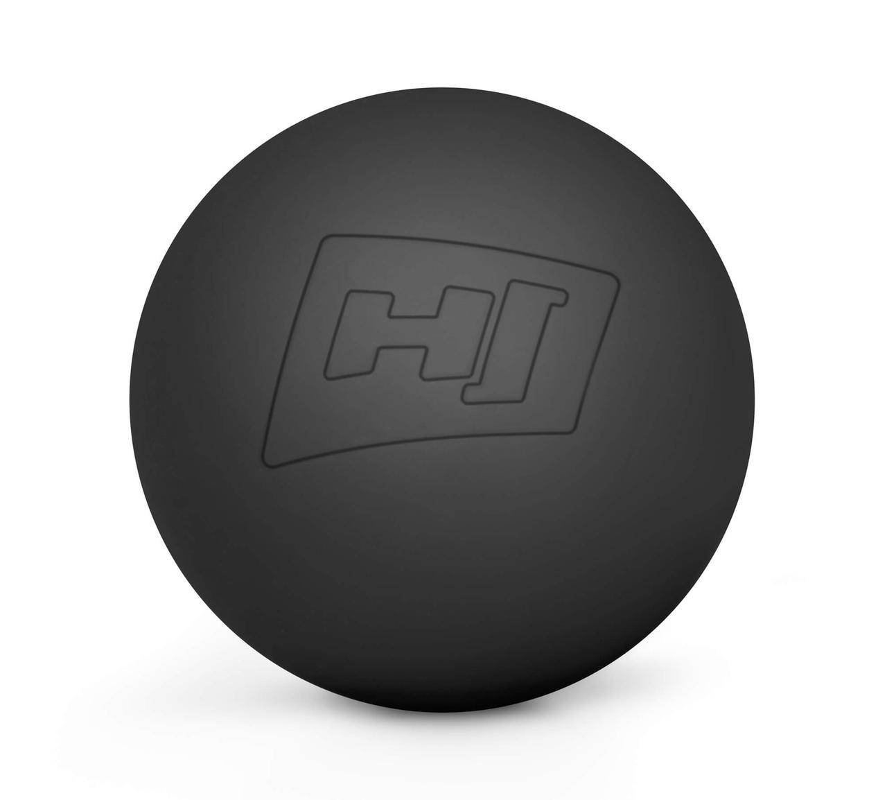 

Силиконовый массажный мяч 63 мм Hop-Sport HS-S063MB Черный