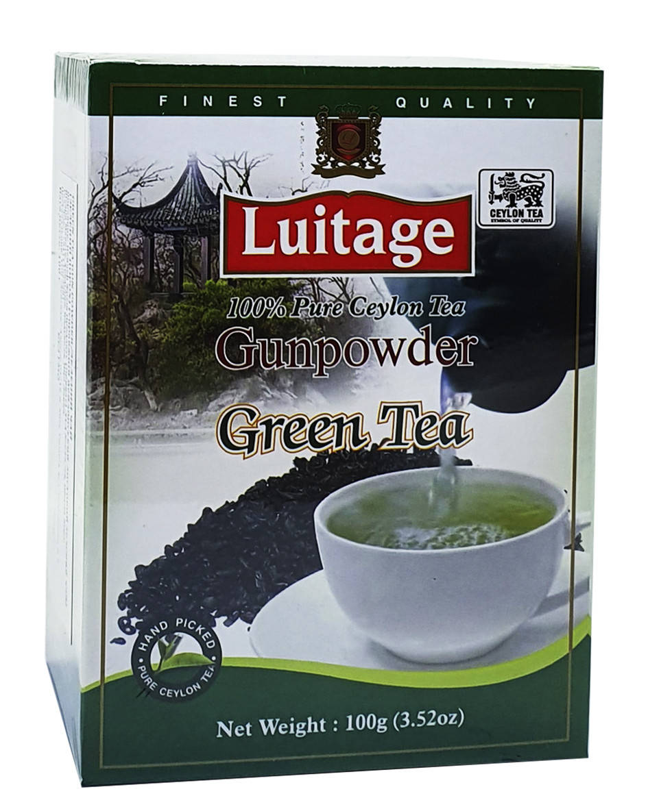 

Чай зелений Luitage Green Tea Gunpowder 100 г (53090)