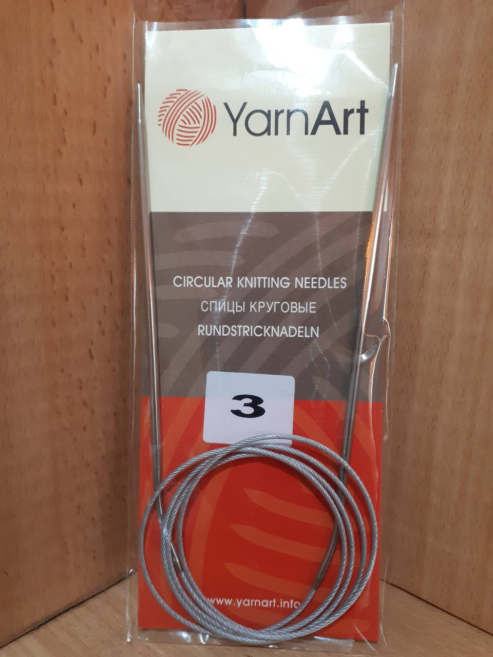 

Спицы круговые YarnArt №3.0(100 см)