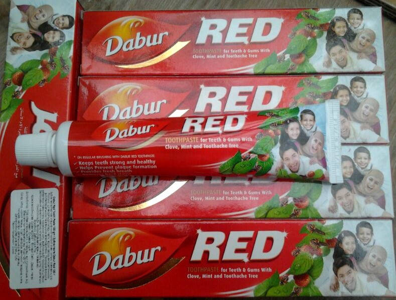 

Аюрведическая натуральная красная зубная паста Dabur Red с перцем. Индия. Органика. 100 мл.