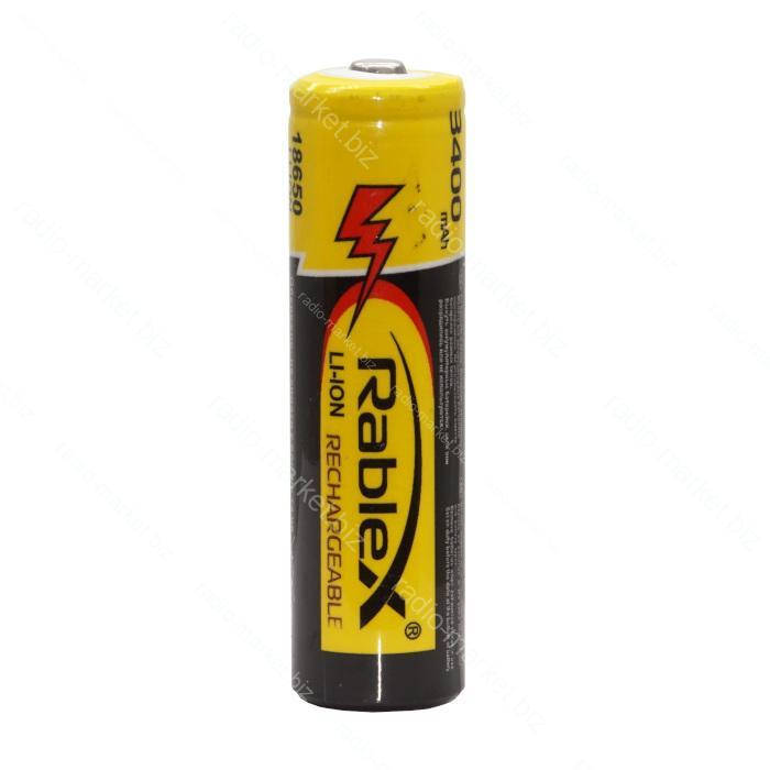 

Аккумулятор Rablex Li-ion 18650, 3400мАч