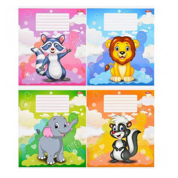 

Тетрадь "Привет милашка" в линию, 12 листов, 100% белизна