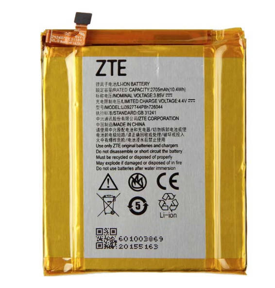 

Аккумулятор ZTE Li3927T44P8h726044 | ZTE Axon 7 Mini | ZTE Axon 7 Mini Dual
