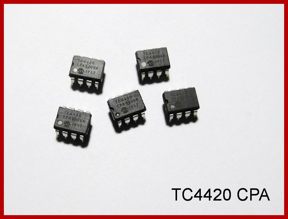 

TC4420CPA, драйвер управления MOSFET и IGBT.