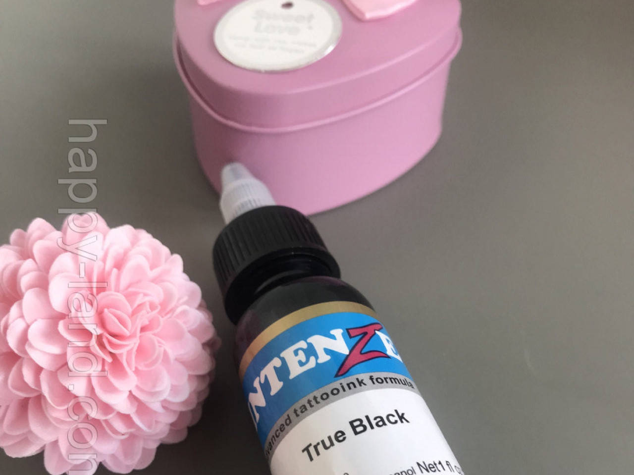 

Краска для тату черная INTENZE BLACK