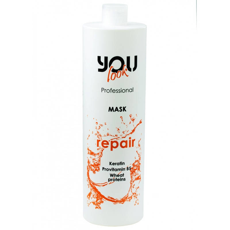 

Маска для осветленных и сухих волос Repair Mask You Look Professional, 1000 мл