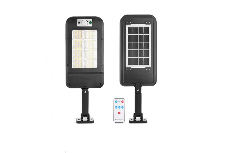 

Светильник уличный на стену аккумуляторный Solar 120-8COB с пультом, на солнечной батарее и с датчиком