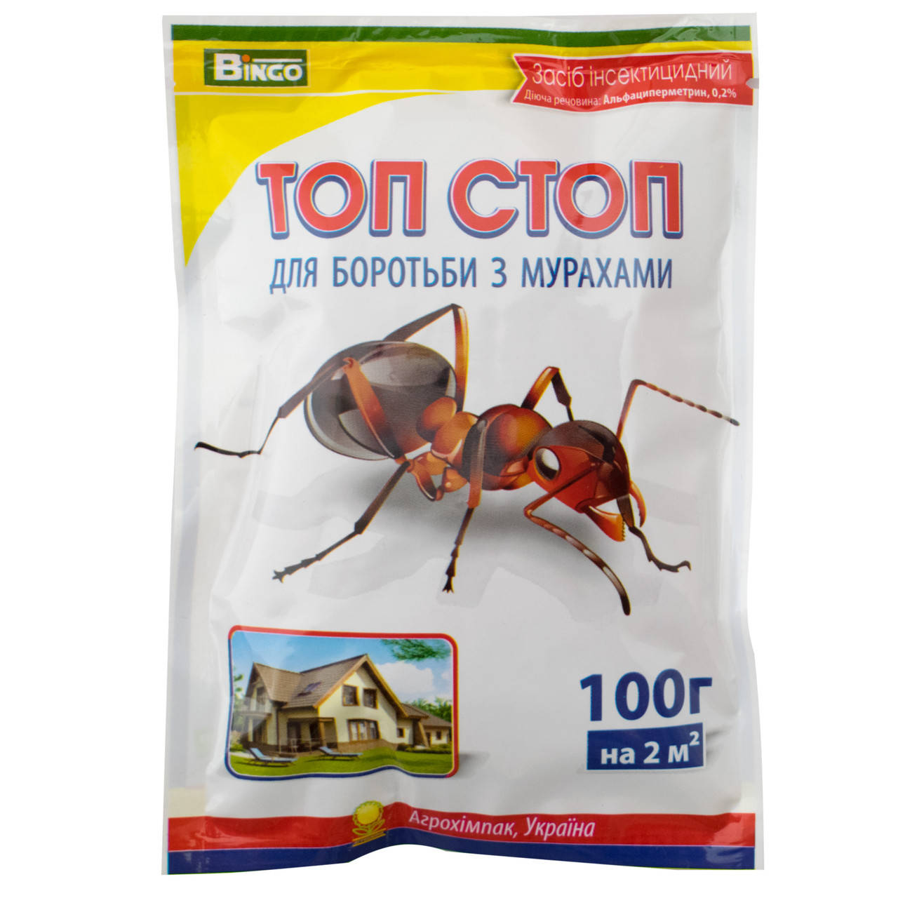 

Кристаллы от муравьев Топ стоп 100 г Bingo