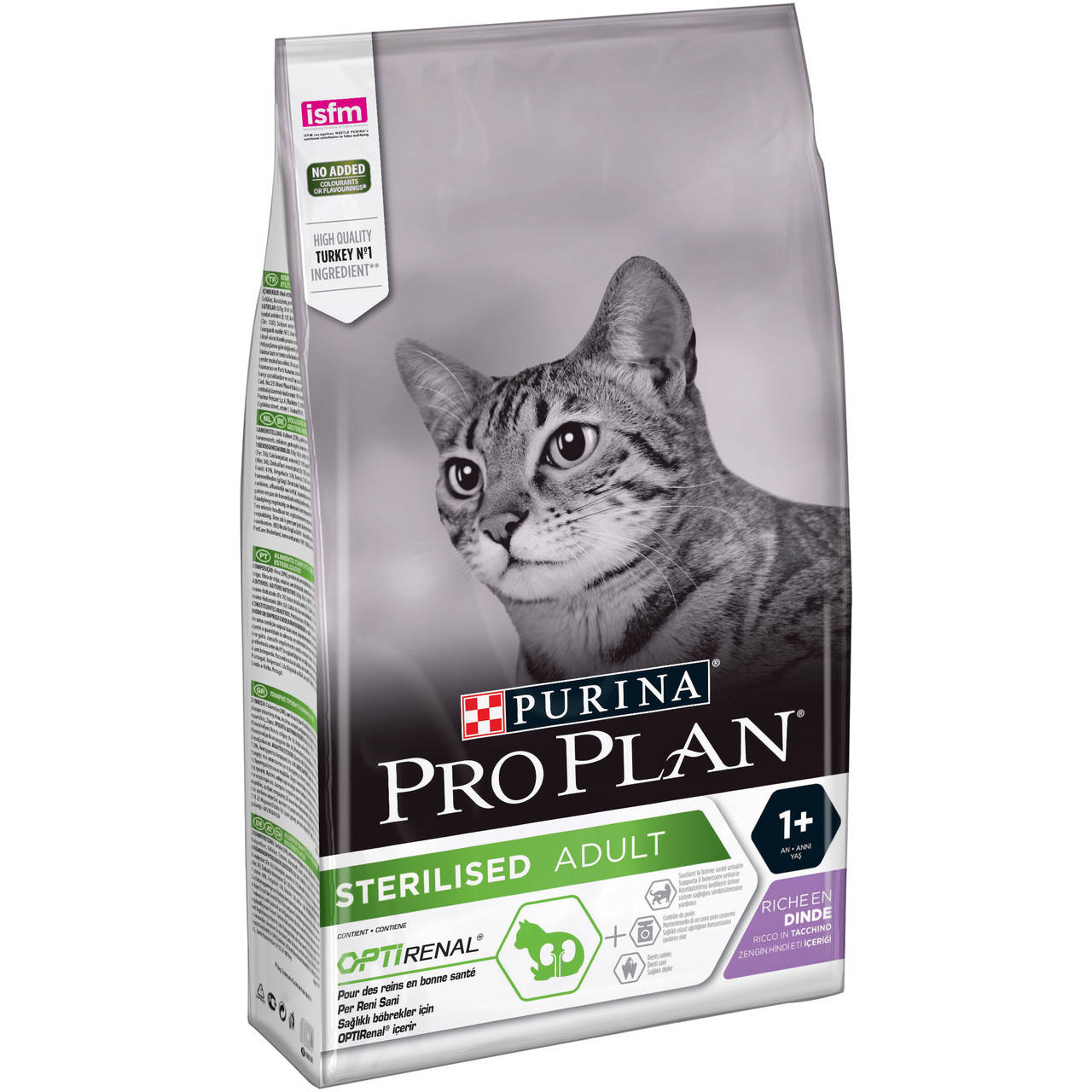 

Сухой корм для котов Purina Pro Plan Sterilised с индейкой