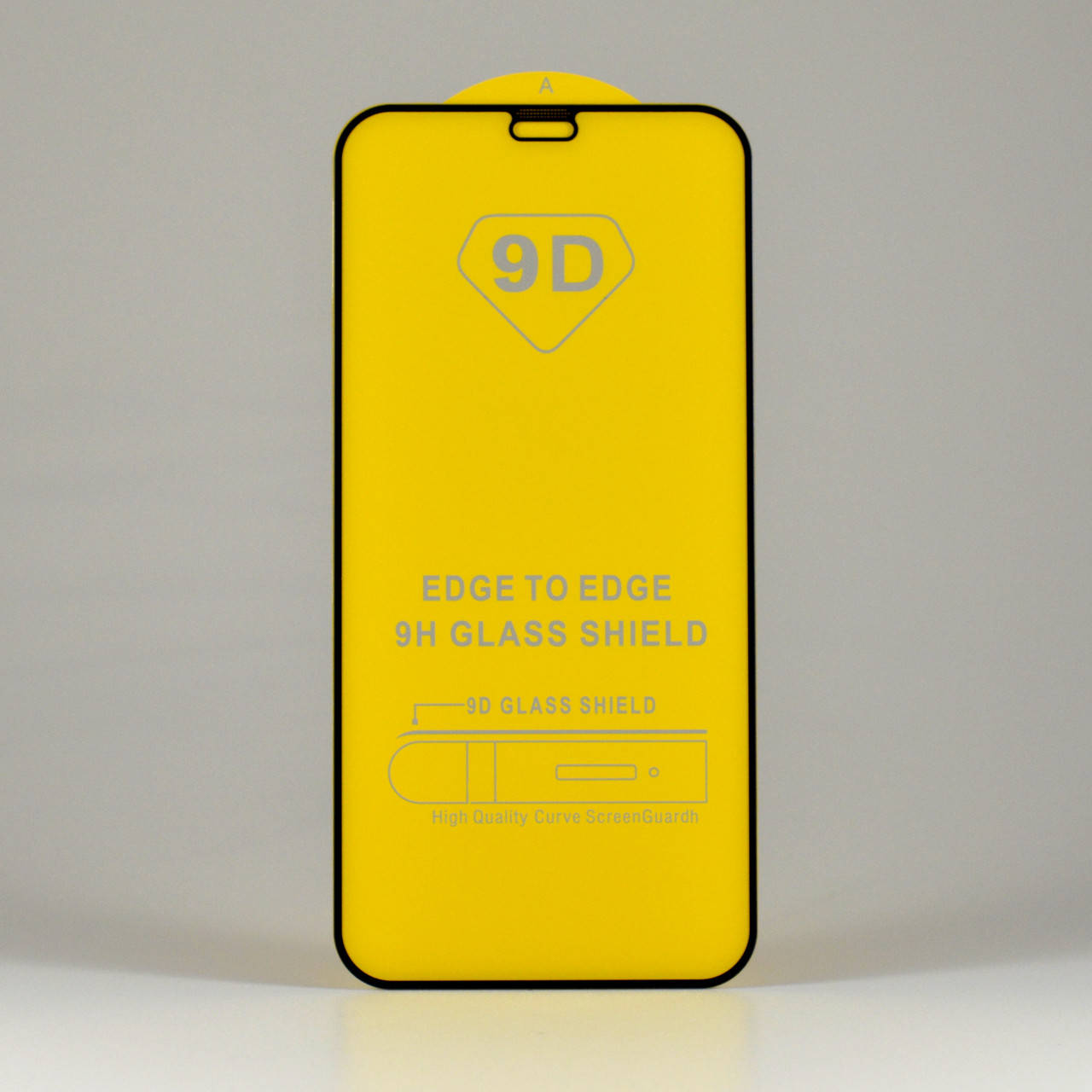 

Защитное стекло для Iphone 12 mini клей по всей поверхности, Черный