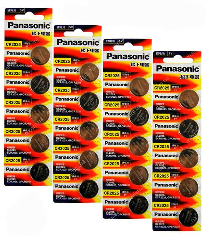 

Батарейка Panasonic CR2025