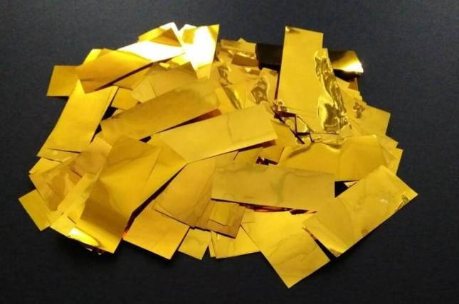 

Конфетти - метафан ЗОЛОТО. Упаковка 50 грамм