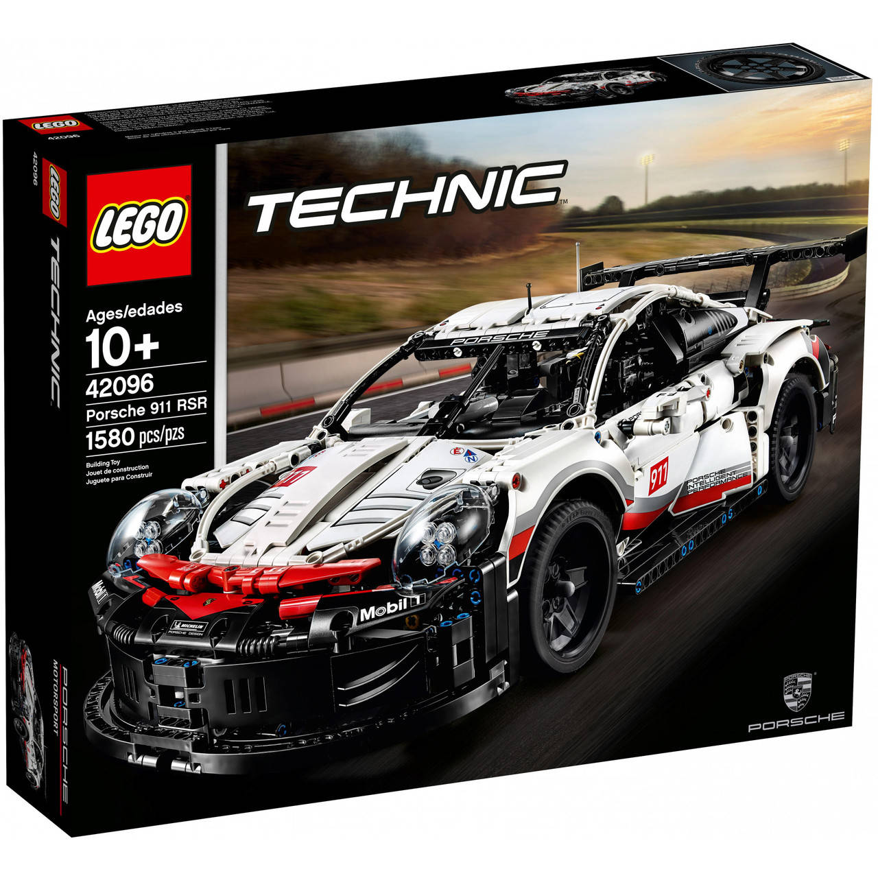 

Авто-конструктор LEGO TECHNIC Porsche 911 RSR (42096)