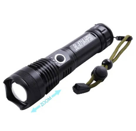 

Фонарь Police BL-X71-HP50 1880000W + zoom + microUSB + 26650 + 5 режимов, Черный
