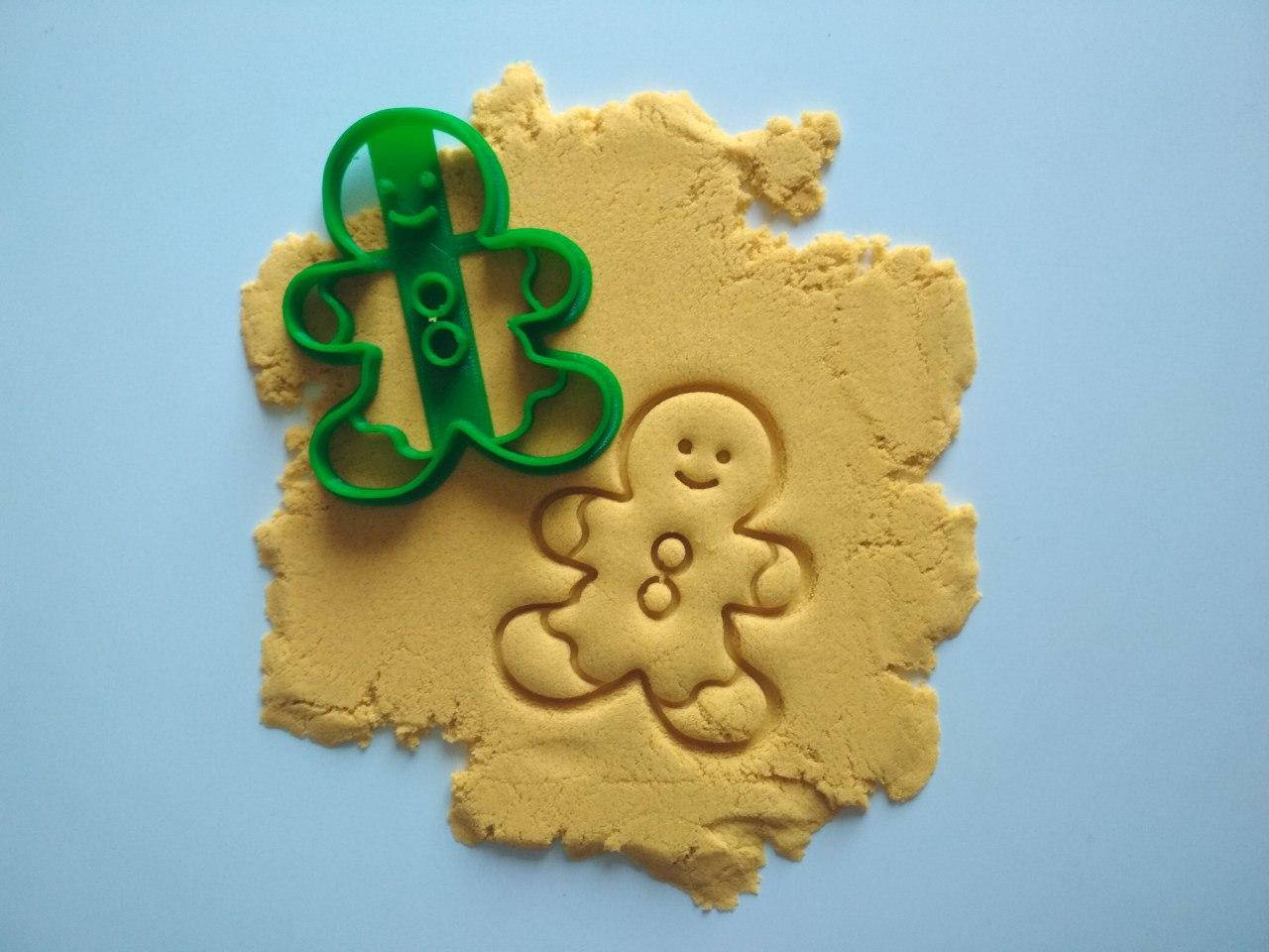 

3D формочки-вырубки для пряников "Пряничный человечек 3"