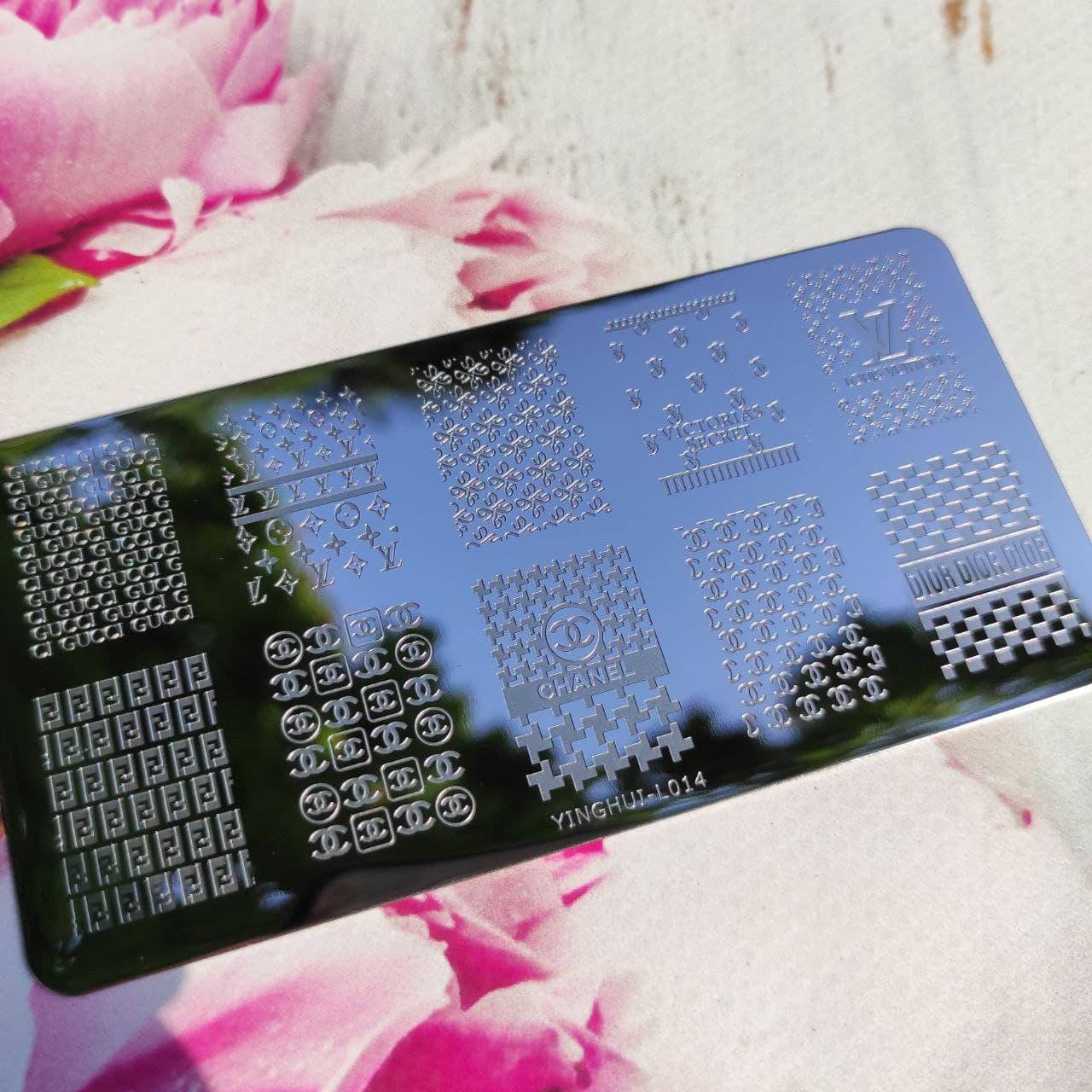 

Пластина для стемпинга QQ-22