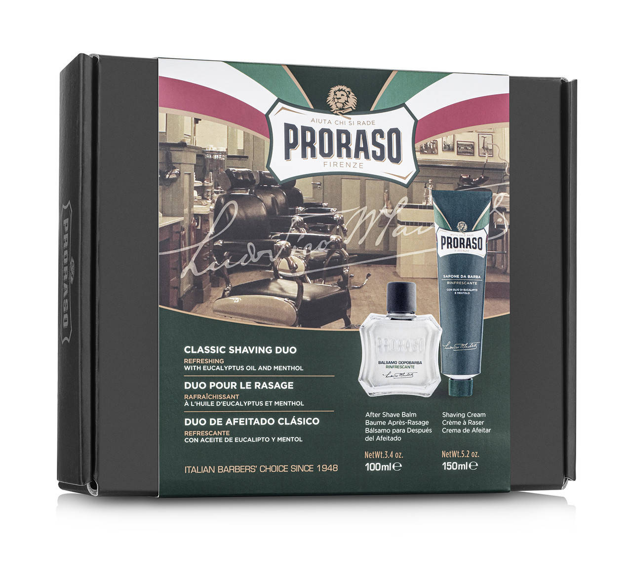 

Набор для бритья Proraso Duo Pack Tube+Balm Refreshing