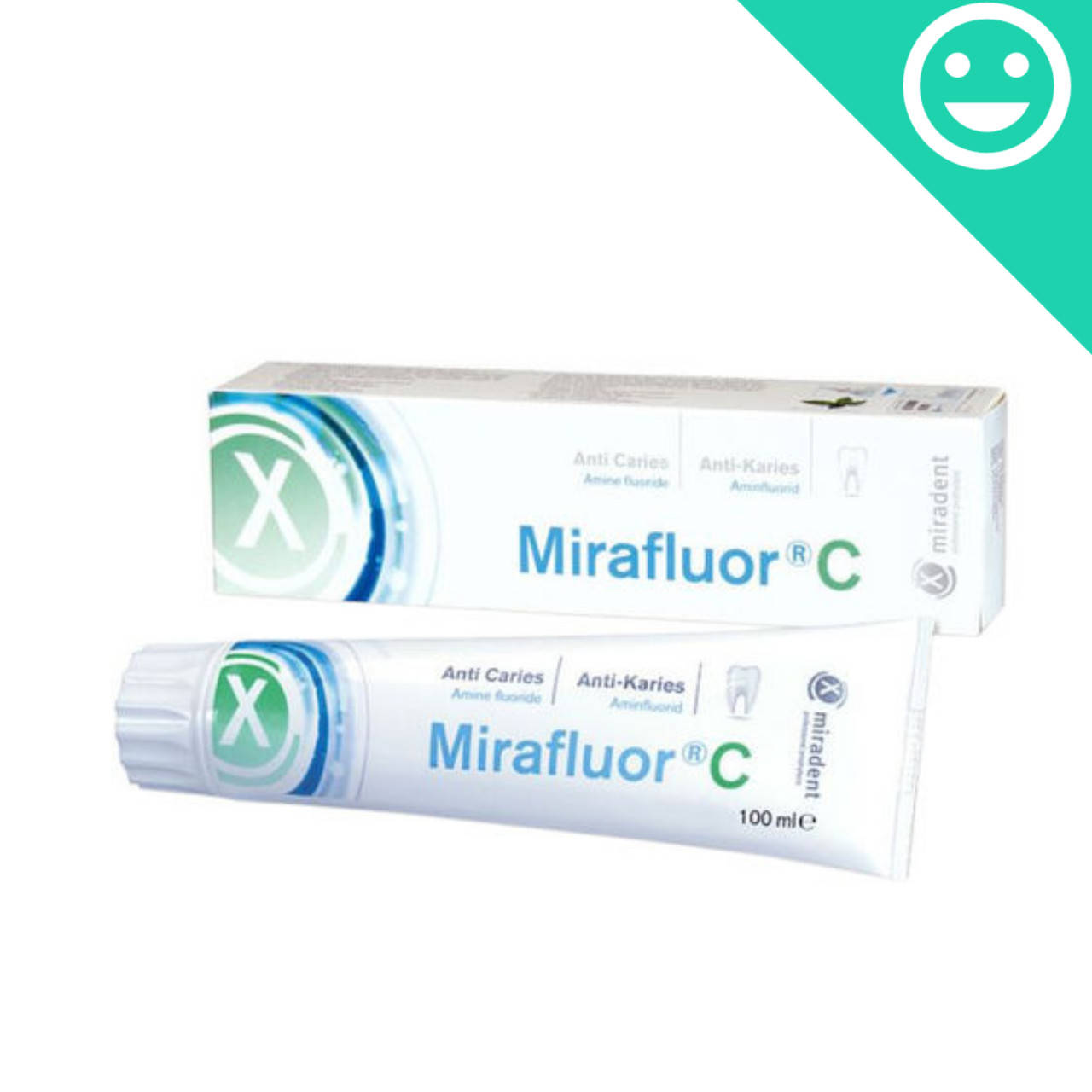 

Зубная паста Miradent Mirafluor C, 100 мл (Hager&Werken)